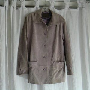 Vintage Suede Leather Jacket